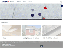 Tablet Screenshot of jansen.de