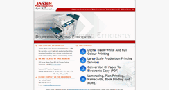 Desktop Screenshot of jansen.com.sg
